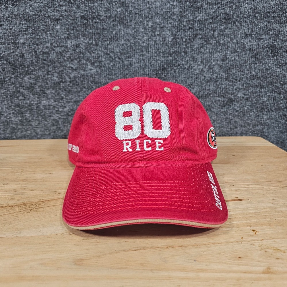 San Francisco 49ers Jerry Rice #80 Hat Cap Hall of Fame Class of 2010 Reebok NFL